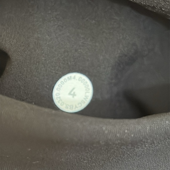 Lululemon | Black Straight Ankle Pixi Front Seam Ponte Leggings Pants 4 - Picture 14 of 16